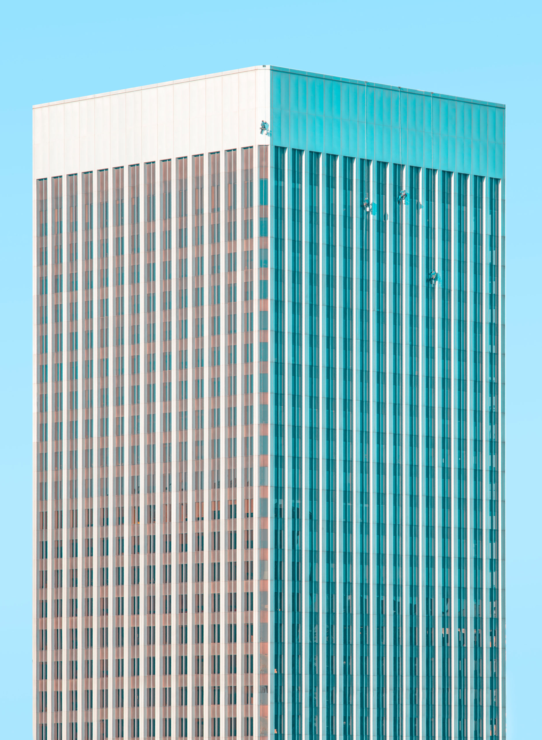 Rainier Tower, 2018 The Rainier Tower photographed against a clear blue sky in Seattle WA