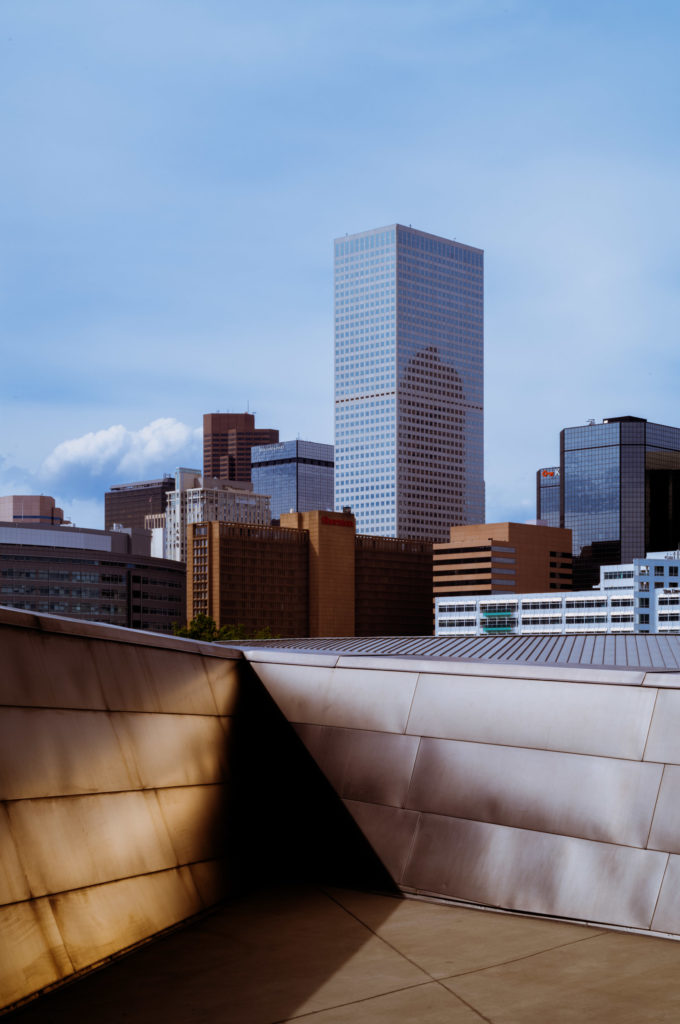 View of Denver Colorado Skyline